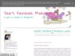 Sites similar to farihahmohamad.blogspot.com