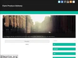 Sites similar to farm-produce-delivery.blogspot.com