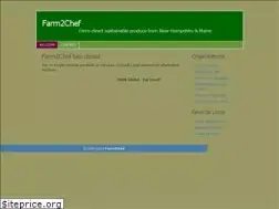 Sites similar to farm2chef.com