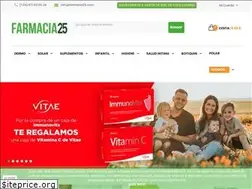 Sites similar to farmacia25.com