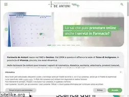 Sites similar to farmaciadeantoni.it