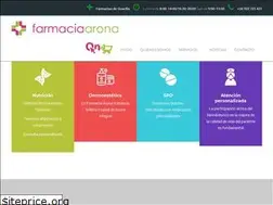 Sites similar to farmaciadearona.es