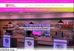 Sites similar to farmaciaelenaserrano.es