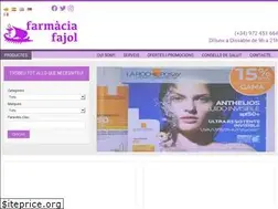 Sites similar to farmaciafajol.cat