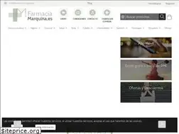 Sites similar to farmaciamarquina.es