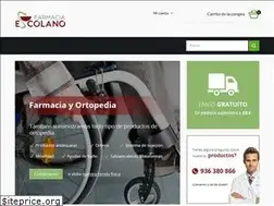 Sites similar to farmaciaortopediaescolano.com