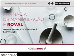 Sites similar to farmaciaroval.com.br