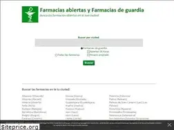 Sites similar to farmaciasabiertas.org