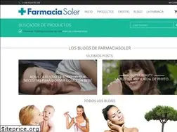 Sites similar to farmaciasoler.com