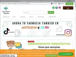 Sites similar to farmaciateide.es