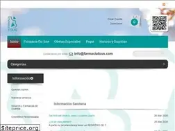 Sites similar to farmaciatous.com