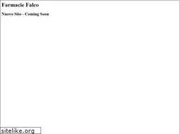 Sites similar to farmaciefalco.eu