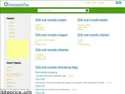 Sites similar to farmacistultau.ro