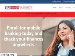 Sites similar to farmersandminersbank.com