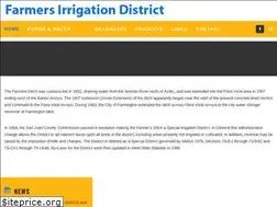 Sites similar to farmersirrigationdistrict.com