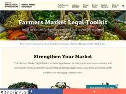 Sites similar to farmersmarketlegaltoolkit.org