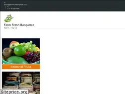 Sites similar to farmfreshbangalore.com