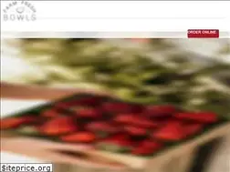 Sites similar to farmfreshbowls.com