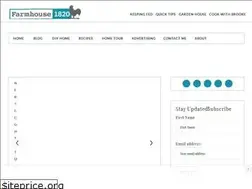 Sites similar to farmhouse1820.com