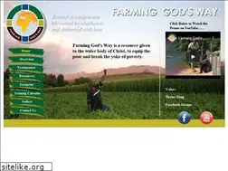 Sites similar to farming-gods-way.org