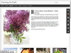 Sites similar to farmingonfaith.blogspot.com