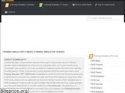 Sites similar to farmingsimulator2019mods.com