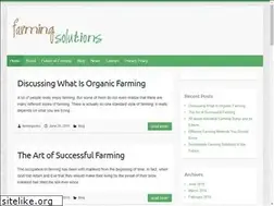 Sites similar to farmingsolutions.org