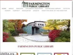 Sites similar to farmington.lib.me.us
