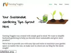 Sites similar to farmingveggies.com