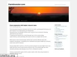 Sites similar to farminvestor.com