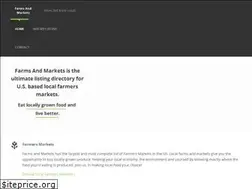 Sites similar to farmsandmarkets.com