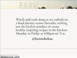 Sites similar to farmtofork.com.au
