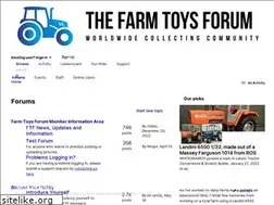 Sites similar to farmtoysforum.com