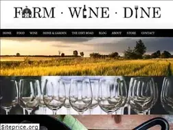 Sites similar to farmwinedine.com