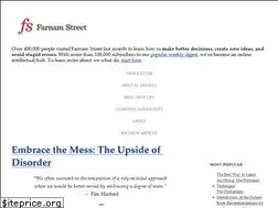 Sites similar to farnamstreetblog.com