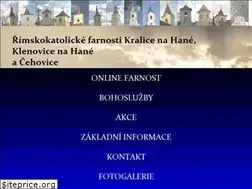 Sites similar to farnostkralice.cz