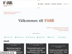 Sites similar to farr.se