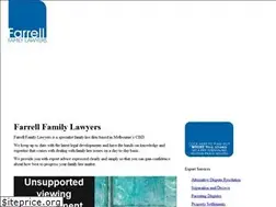 Sites similar to farrellfamilylawyers.com.au