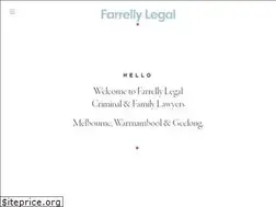 Sites similar to farrellylegal.com.au