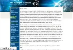 Sites similar to farsight.org