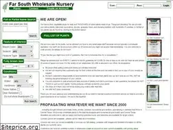 Sites similar to farsouthnursery.com