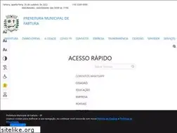 Sites similar to fartura.sp.gov.br