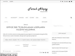Sites similar to farukakcay.com