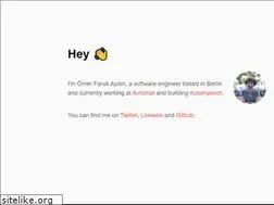 Sites similar to farukaydin.net