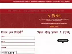 Sites similar to farukdoces.com.br
