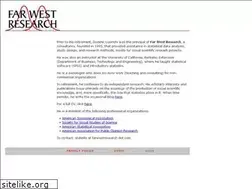 Sites similar to farwestresearch.com