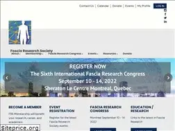 Sites similar to fasciaresearchsociety.org