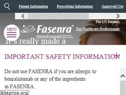 Sites similar to fasenra.com