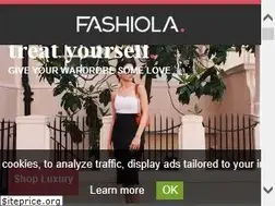 Sites similar to fashiola.in