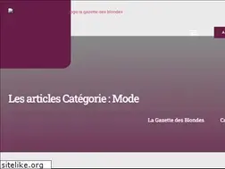 Sites similar to fashion-gazette.fr